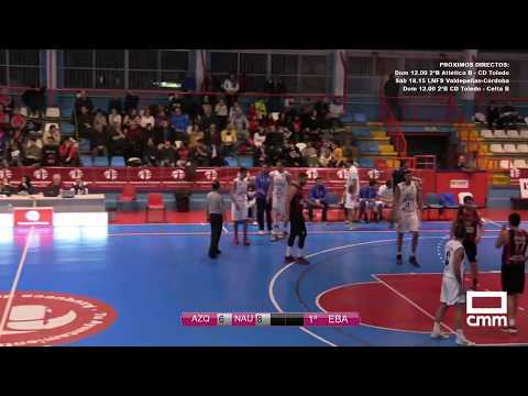 DIRECTO: Baloncesto EBA. Basket Azuqueca - Naútico Tenerife. Castilla - La Manche Media.