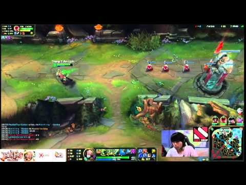QTV top lane Singed AP vs Riven | 25/09/2015