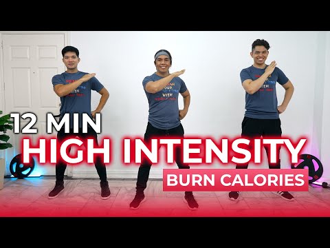 12 Min Fast Paced High Intensity Workout | All Standing | Calorie Burning | FH#084