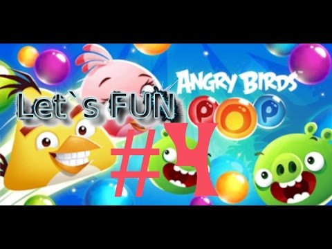 Let`s Fun Angry Birds POP #4 Level 30 - 35