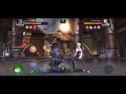 The realistic look at Cull Obsidian First 5 fights from 1 charge to 10 charges variant 3.2 MCOC