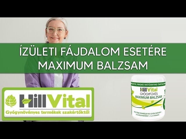 ízületi balzsam orvos glükózamin és kondroitin gyógyszerkomplex