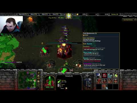 Warcraft 3: Reforged CZ/SK | #836 | Survival Chaos 3.8 - Nový fel orc