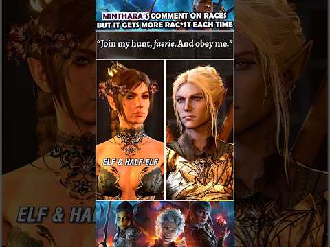 Minthara roasts other races in Baldur's Gate 3