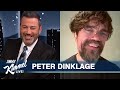 Peter Dinklage on Favorite Karaoke Song, Filming on an Active Volcano & Most Amazing Cannoli Ever