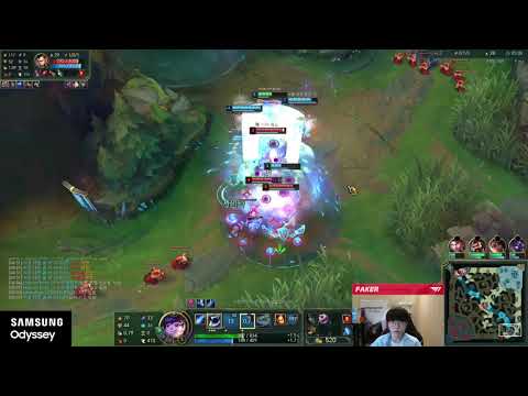Full Live Stream T1 Faker Korean server challenge rank 12/8/2021 Twitch.tv