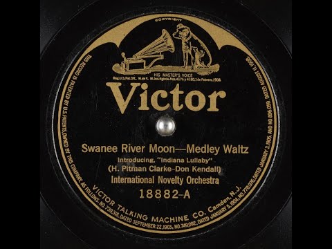 Nat Shilkret "Swanee River Moon" International Novelty Orchestra on Victor 18882 (1922) dance music