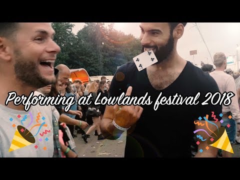 Performing at Lowlands festival 2018!
