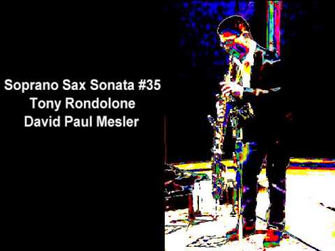 Soprano Sax Sonata #35 -- Tony Rondolone, David Paul Mesler