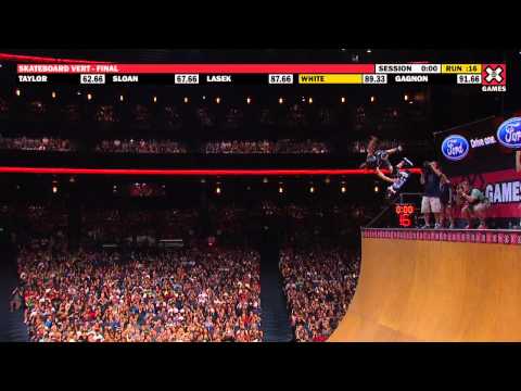 SHAUN WHITE: 2011 Skateboard Vert Gold | World of X Games