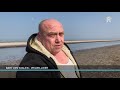 Afval op het strand van Kwade Hoek.