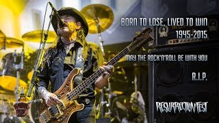 Motörhead - Ace of Spades &amp; Overkill (Live at Resurrection Fest 2015, Last show ever in Spain)
