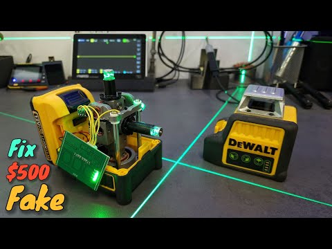 How to Repair not Working DeWALT DCE089D1G Laser Level very easily?