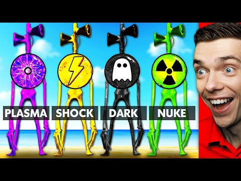 Finding NEW ELEMENTAL SIREN HEADS In GTA 5 (Secret)