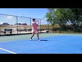 Danielle Alina Day tennis video