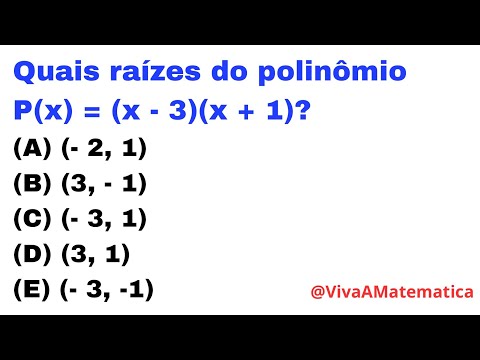 Como calcular as raízes de um polinômio?