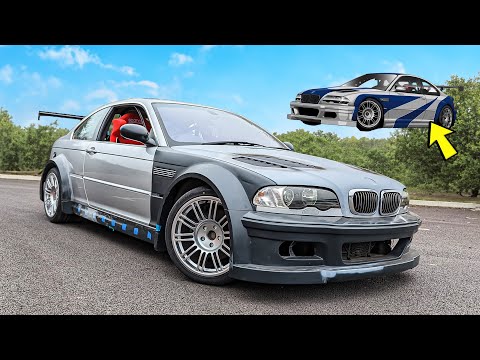 Huge Upgrade for the NFS Most Wanted BMW M3 GTR Replica!