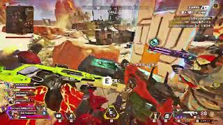全員初見かつサポートレジェ縛りで4人モードプレイしたら大量キル！！ #apexlegends #beastravenwin #エーペックスレジェンズ
