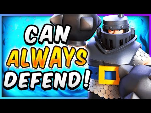 UNBREAKABLE DEFENSE! BEST MEGA KNIGHT DECK in CLASH ROYALE 🏆