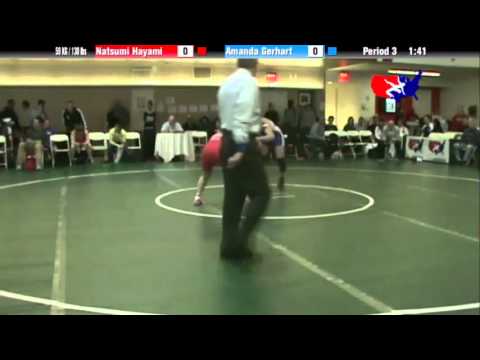 WM 59 KG - SF - Natsumi Hayami (JPN) vs. Amanda Gerhart (CAN)