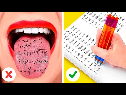 HOW TO CHEAT ON EXAMS | Easy Hacks For Back To School! 123 GO!