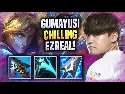 GUMAYUSI CHILLING WITH EZREAL! - T1 Gumayusi Plays Ezreal ADC vs Jhin! | Season 2022