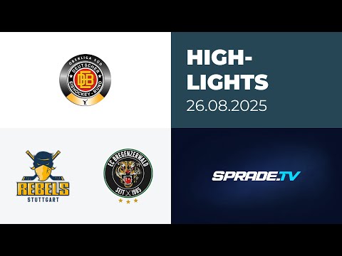 26.08.2025 - Highlights - Stuttgart Rebels vs. EC Bregenzerwald