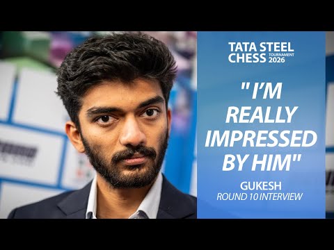 Gukesh round 10 interview | Tata Steel Masters 2026