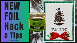 NEW!💥FOIL ANY STAMP💥With this AWESOME TRICK! New Foil HACK | Christmas In JULY