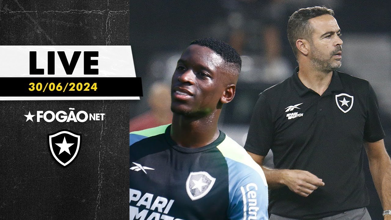 LIVE | Botafogo planeja melhorar profundidade do elenco; Luiz Henrique tem atuado machucado