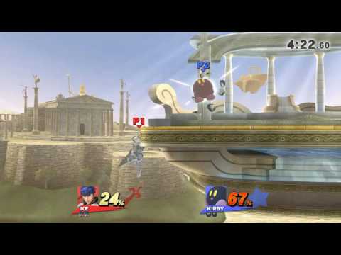Ike VS Kirby ragequit