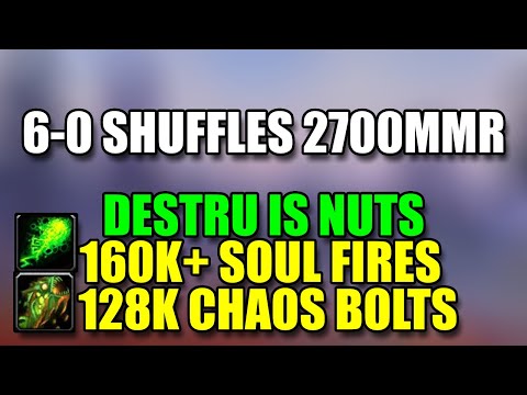 120k CHAOS BOLTS? 160K SOUL FIRES?  DESTRUCTION IS SUPER FUN TO PLAY RIGHT NOW 6-0 SOLO SHUFFLE 2750