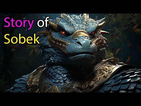 The Story of Sobek The Crocodile God of the Nile | Egyptian Mythology Explained | ASMR Sleep Stories
