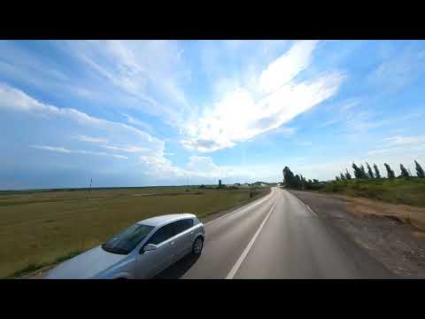 Village in Galati County Romania Slow Motion