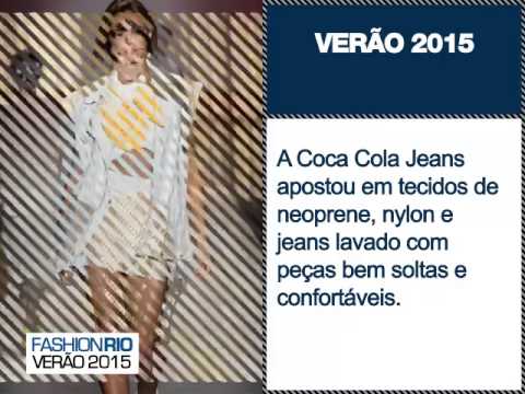 Fashion Rio Verão 2015- Desfiles Coca Cola Jeans e Maria Filó- TV Minuto