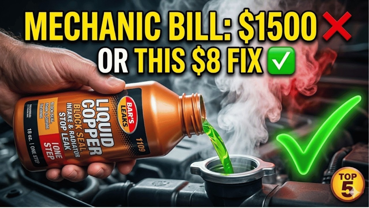 $1500 Radiator Repair vs $8 Fix (Top 5 Sealants 2026)