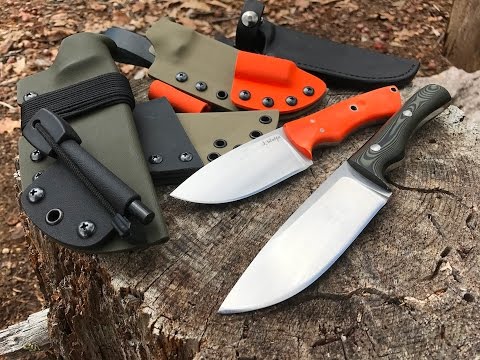 FIRST LOOK: Bravo 4 and Mako from J.Wolfe Cutlery | Bushcraft, Survival Knives
