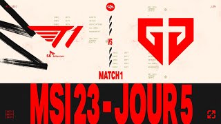 MSI 2023 - W2 D5 - T1 vs GG - BO5
