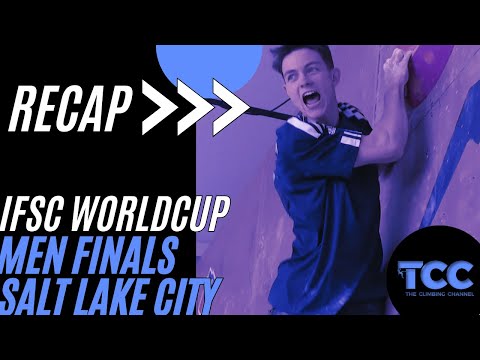 WATCH Recap Men Boulder Finals | Salt Lake City | IFSC Worldcup 2023