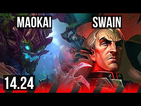 MAOKAI vs SWAIN (TOP) | KR Master | 14.24