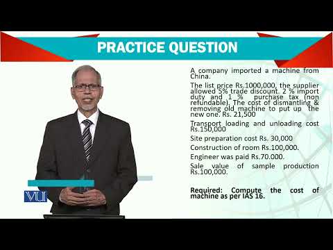 Property Plant and Equipment Practice Question | Advanced Financial Accounting | FIN711 Topic038