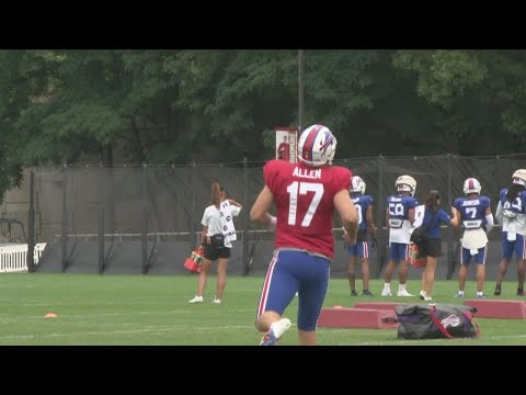 Tempers flare during high-intensity practice at Bills camp