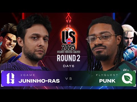 Juninho-Ras (Luke) vs. Punk (Cammy) - 2Game vs. FlyQuest - Street Fighter League US 2025 Day 6