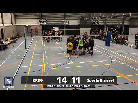 Nationale 3 Heren D ‘22-‘23: KREG Rotselaar - Sporta Brussels