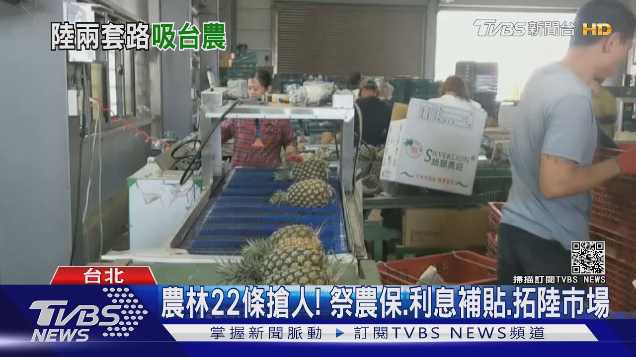 兩面手法?才禁台鳳梨 陸又推農林22條
