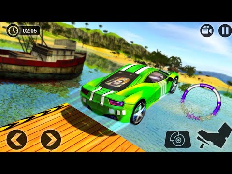 Floating Water Car Driving - Car runs on the sea - Android Playgame