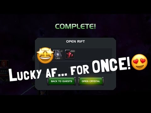 Master Rift Quest, Finally Luck! | Marvel Contest of Champions