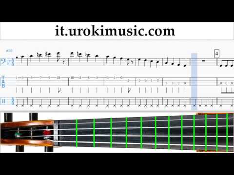 Lezioni di Violoncello Rihanna Sledgehammer Parte#1 Melodia Tutorial Spartito Imparare Insegnante