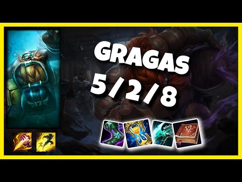 Gragas vs Fiddlesticks BR Challenger JUNGLE (5/2/8) - v11.5