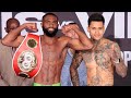 JARON ENNIS FLEXES ON ROIMAN VILLA IN TENSE WEIGH IN • FULL ENNIS VS VILLA WEIGH IN